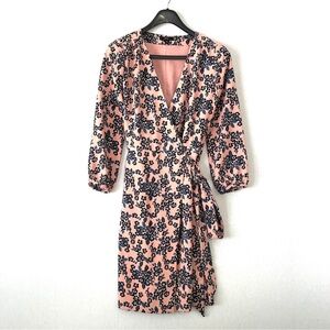 J Crew Floral Wrap Dress